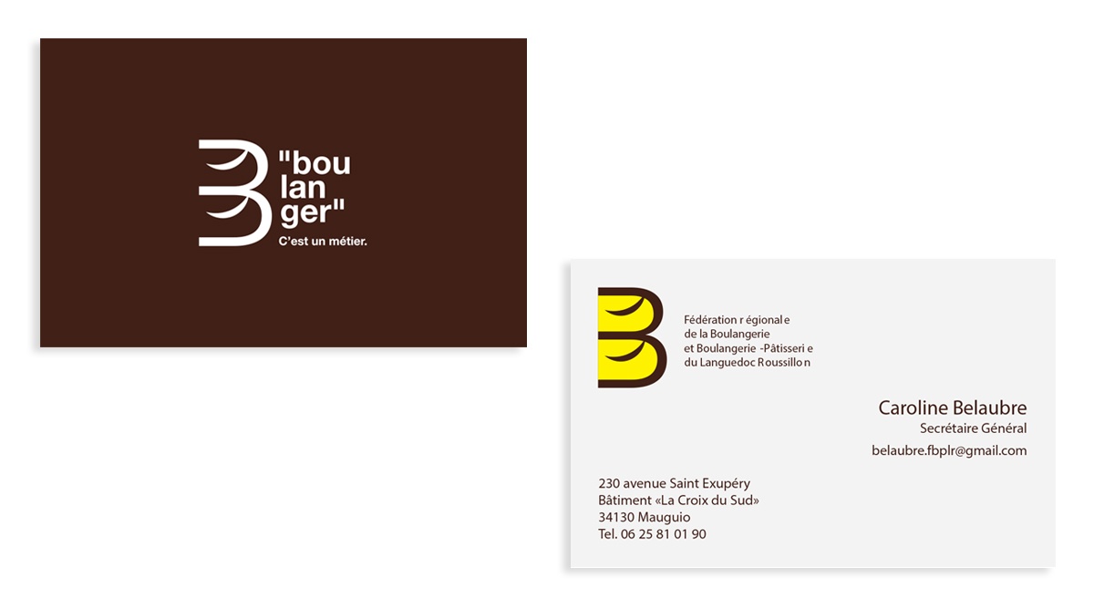 creation cartes de visite boulangerie