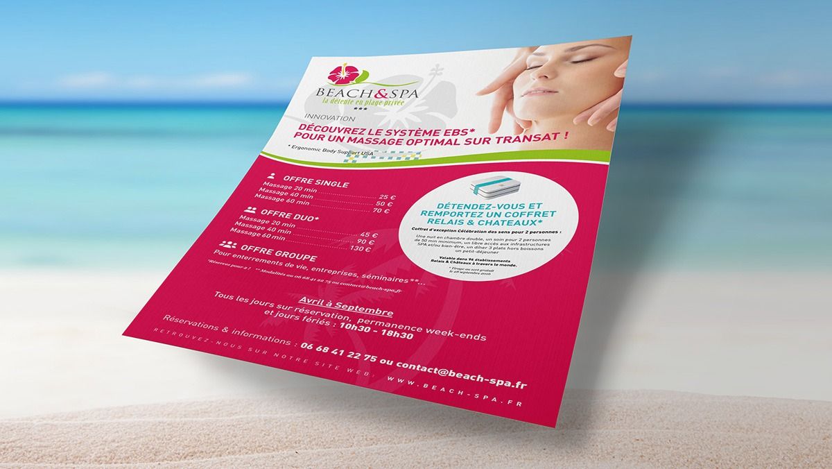 creation flyers spa la grande motte