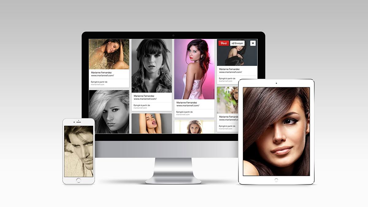 creation site agence de mannequins