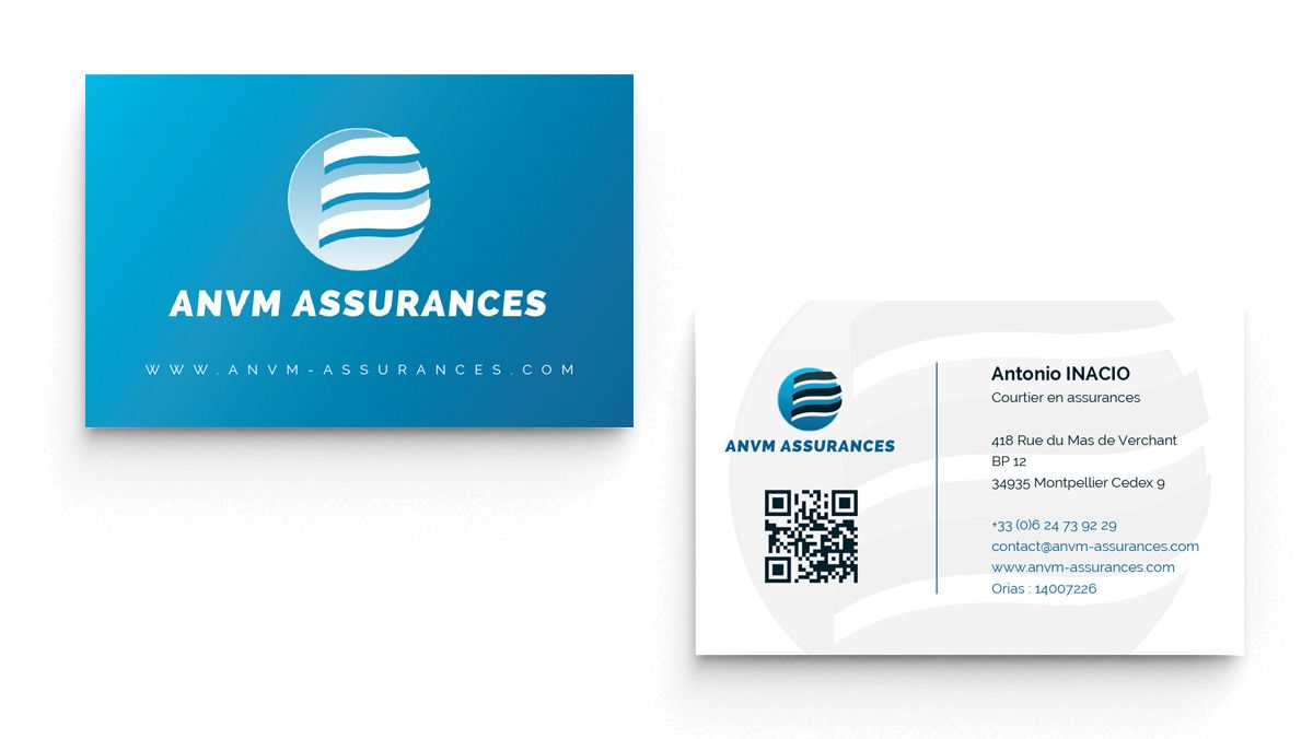 impression carte de visite assurances