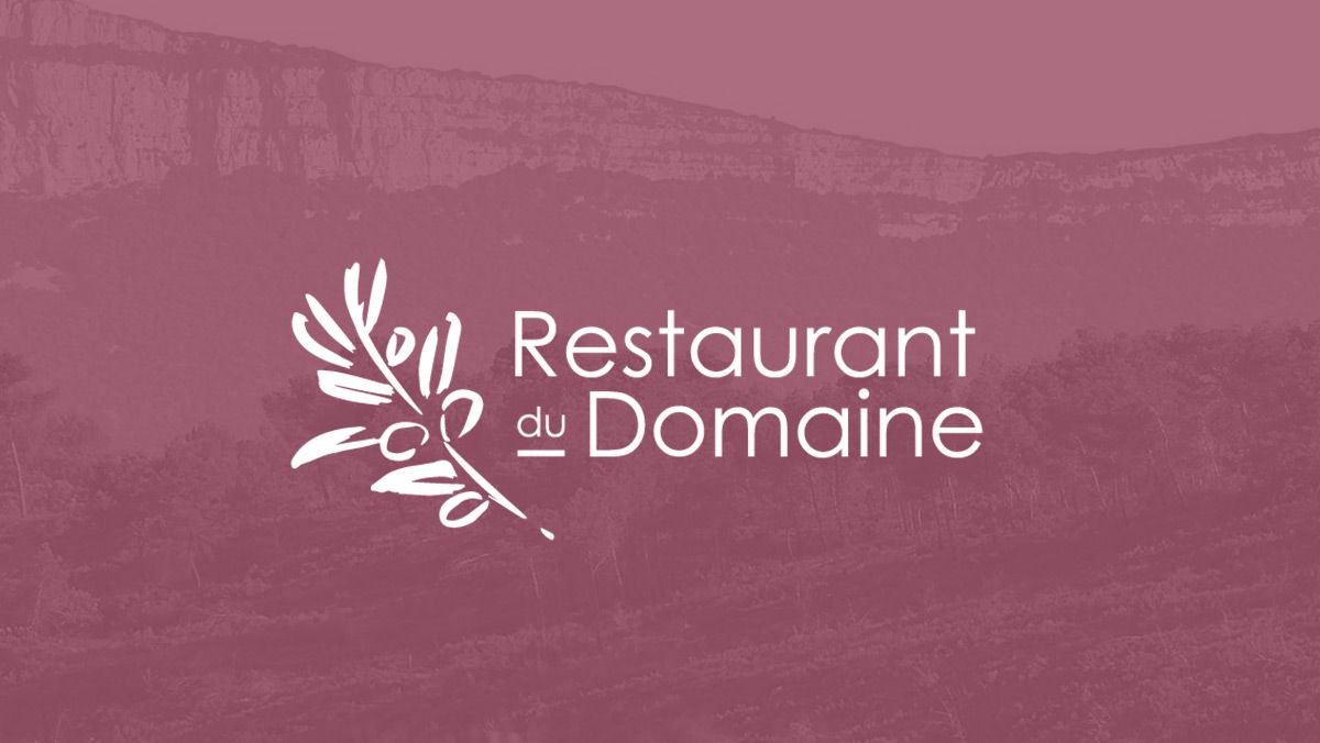 creation logo restaurant du domaine