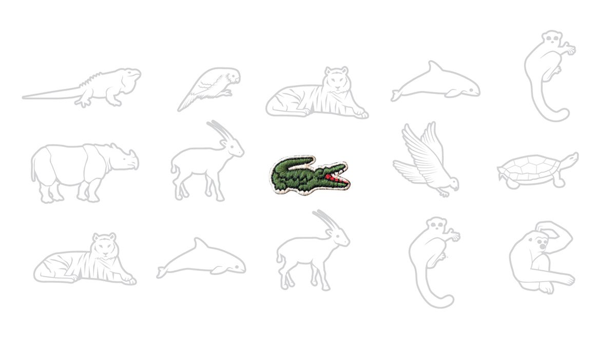 Lacoste change son logo especes menacees