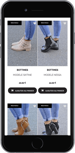 conception site prestashop vetements