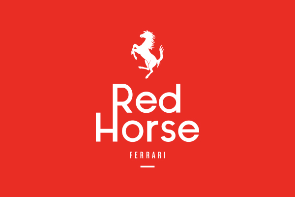 logo red horse ferrari