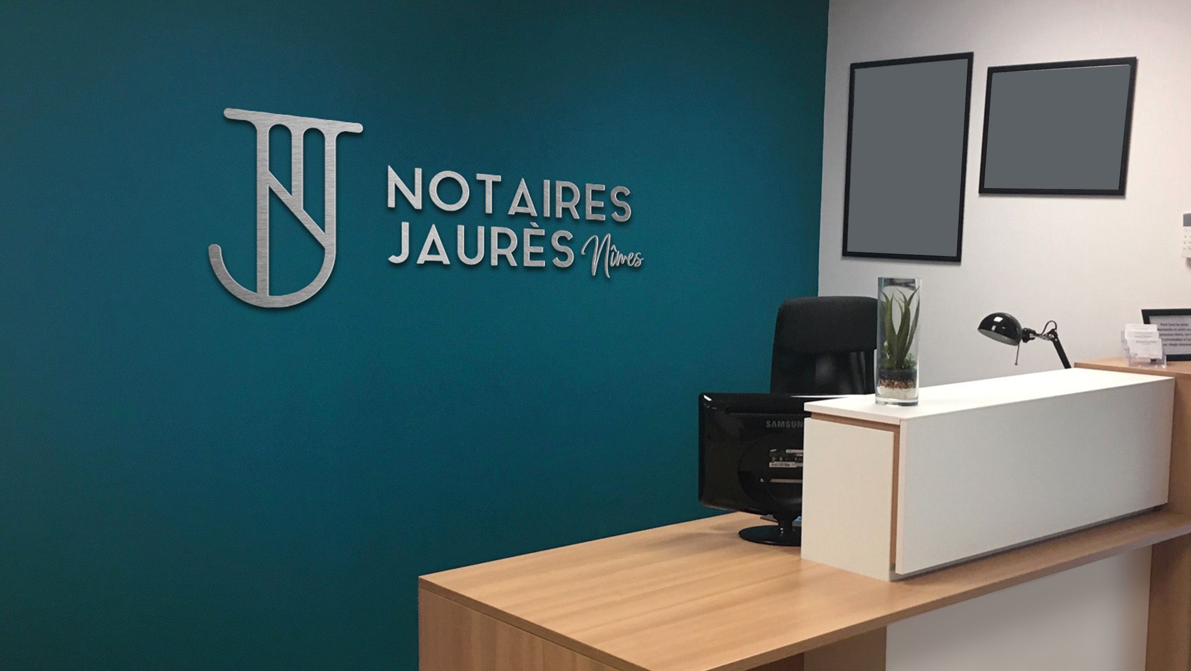 conception logo notaires nimes