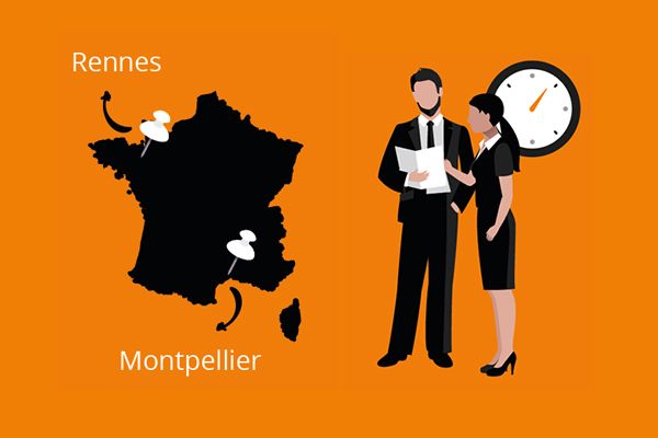 creation logo courtier assurances rennes