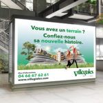 campagne affichage les villegiales