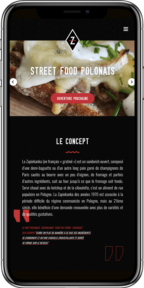 developpement site mobile restaurant montpellier