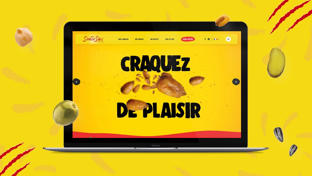 creation site internet produits alimentaires spanasol