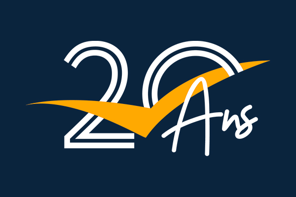 realisation logo anniversaire 20 Ans adullact