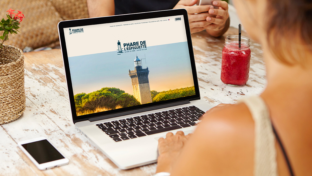 realisation site web phare espiguette