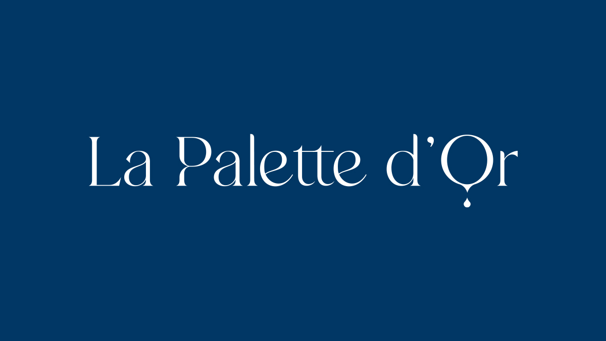 conception logo palette or montpellier